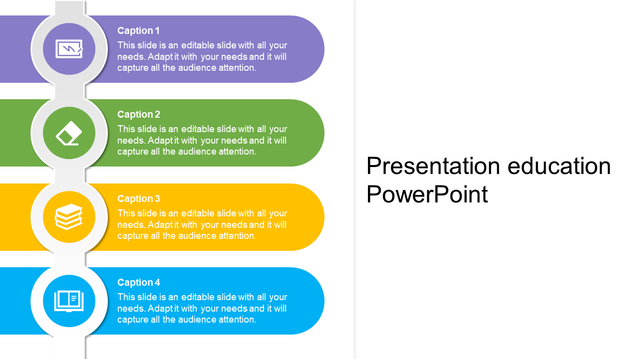 Our Predesigned Presentation Education PowerPoint Design